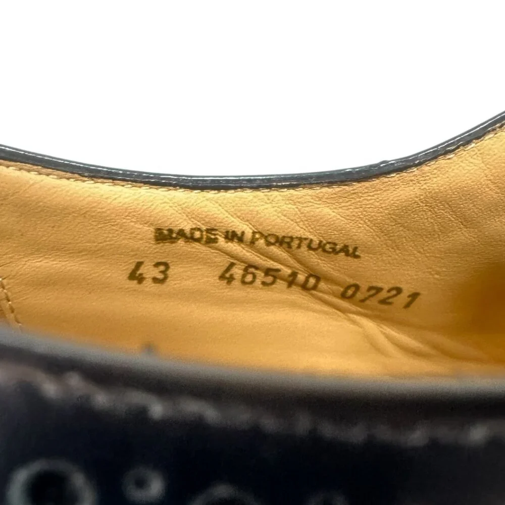 The Office of Angela Scott Miss Lucy Derby Black & Gold Platform Oxford 43 / 13